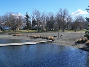 The water at this popular swimming area is kept clean through innovative stormwater treatment.