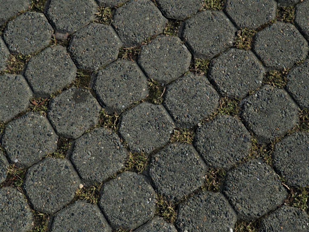 Permeable pavers, a low-impact stormwater management technique, are durable options for parking lots – a place just like this one at Depot Market Square.